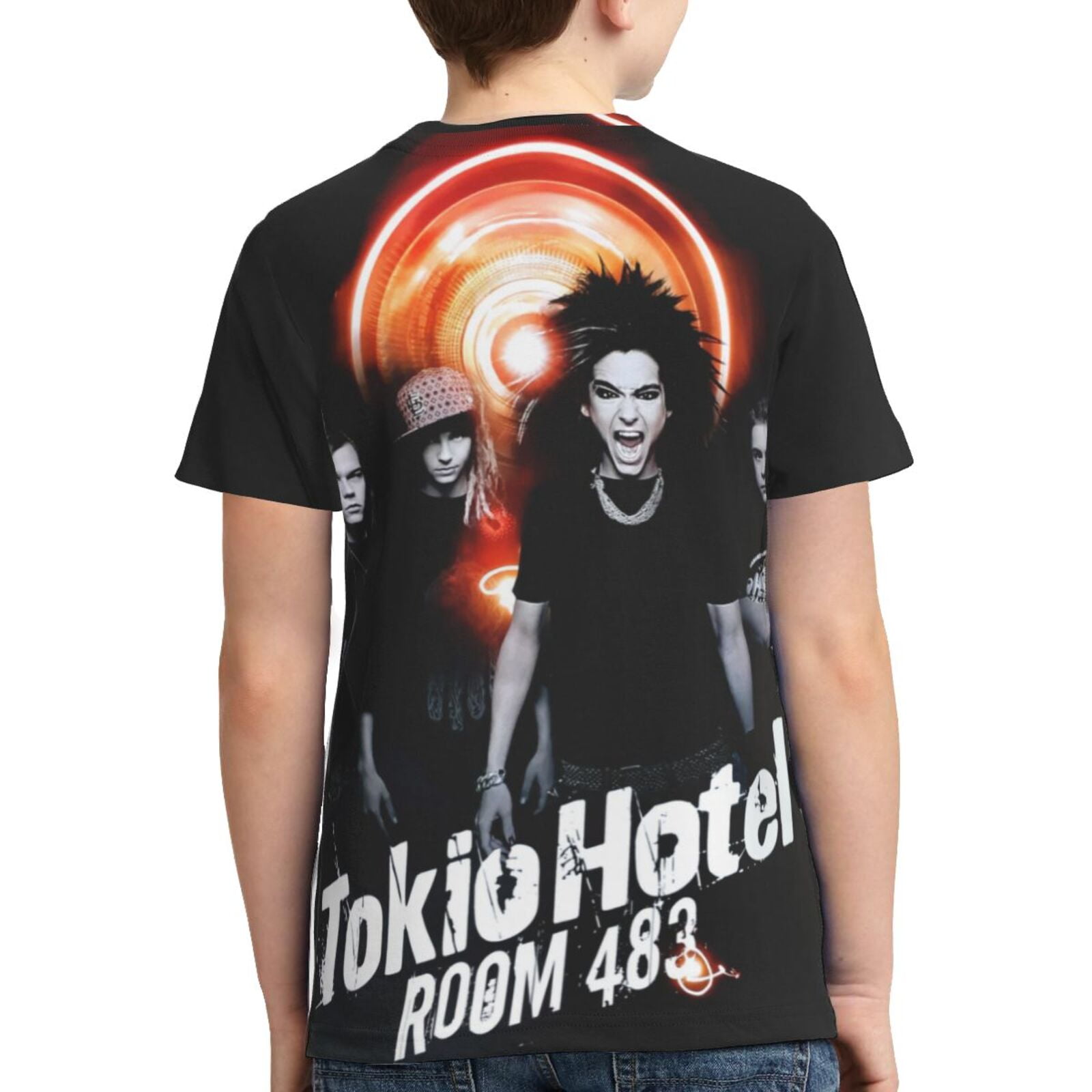 Kids Game Tokio Hotel T-Shirts Youth 3D Print Short Sleeve Kid's