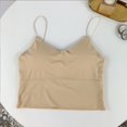 thumbnail image 1 of Ropa interior sin costuras de seda de hielo de verano con almohadilla para el pecho integrada, sujetador invisible sin aro de acero y hermoso chaleco con tirantes en la espalda, 1 of 6