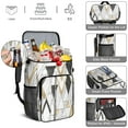thumbnail image 5 of Insulated Lunch Box Cooler Backpack Portable Backpack Coolers Insulated Leak Proof,Waterproof Soft Sided Cooler Bag for Travel,Beach,Camping,Picnic,Lunch Backpack for Women Men, 5 of 6