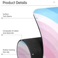 thumbnail image 4 of Yayeee Faucet Mat for Kitchen Sink 14.7" Diatomite Long Splash Guard Pad, Pink Gradient, 4 of 7