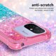 thumbnail image 3 of Funda para Xiaomi Redmi 12C Transparente con Brillos Carcasa Protectora Antigolpes con Glitter Brillante, 3 of 5