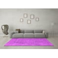 thumbnail image 3 of Ahgly Company Indoor Square Oriental Pink Industrial Area Rugs, 8' Square, 3 of 4