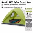 thumbnail image 3 of XL Camping Tents 6 Person for Family Camping Hiking Fishing Waterproof & Windproof Easy Setup, 3 of 8
