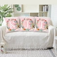 2024 Most Popular Pillow Case 26 English Letter Peach Skin Pillow Sofa
