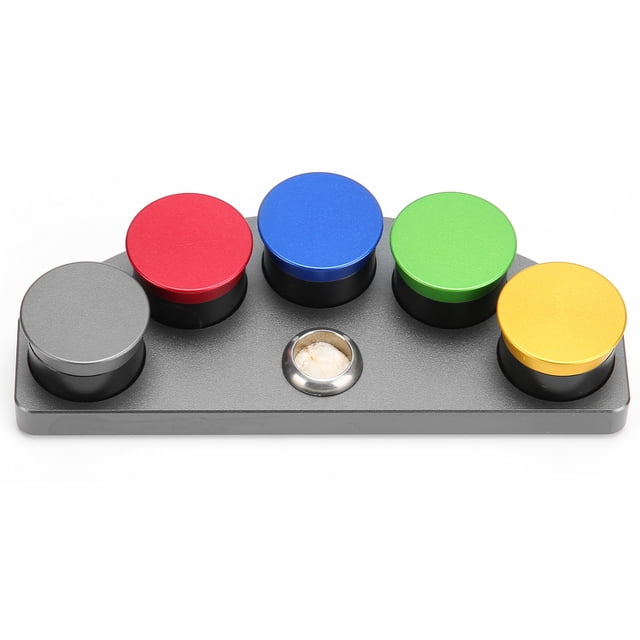 Mira El Platón de Aceite, Cinco Agujeros de Colores Diferentes, Cuesta la Herramienta de Salsa de Aceite para la Tienda de Relojes