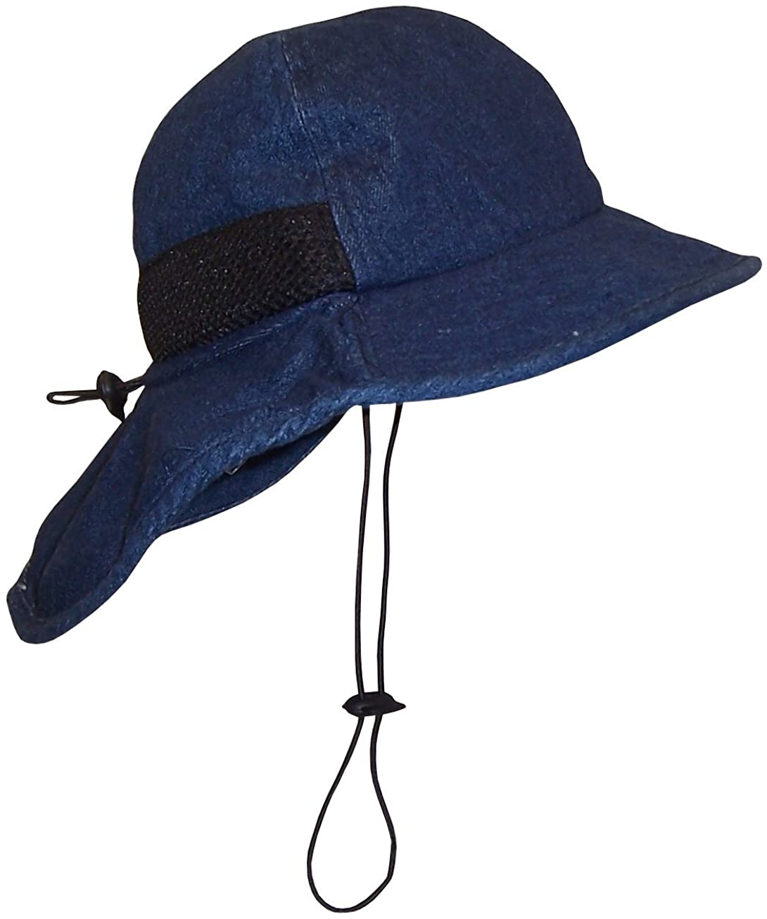 N'Ice Caps Kids Distressed Cotton Denim Adjustable Hiker Hat - Boys Sun Protection - image 2 of 2