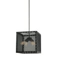thumbnail image 2 of Cal Lighting 60W X 4 Evanston Metal Chandelier (Edison Bulbs Not Included), 2 of 2
