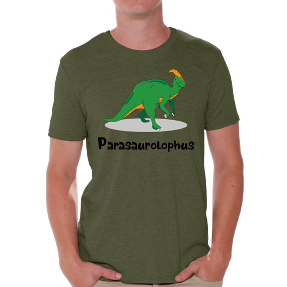 Awkward Styles Parasaurolophus Tshirt Dinosaur Shirts for Men Dinosaur Outfit Spirit Animal Parasaurolophus Tshirt Dinosaur Party Dinosaur Clothes for Men Dinosaur T Shirt Men's Parasaurolophus Shirt