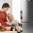 thumbnail image 4 of 2 Pcs Christmas Gnome Design Fridge Door Handle Cover, Christmas Refrigerator Door Handle Cover, 2025 Christmas Refrigerator Door Handle Cover Protector for Kitchen Party Decor (1Set), 4 of 8