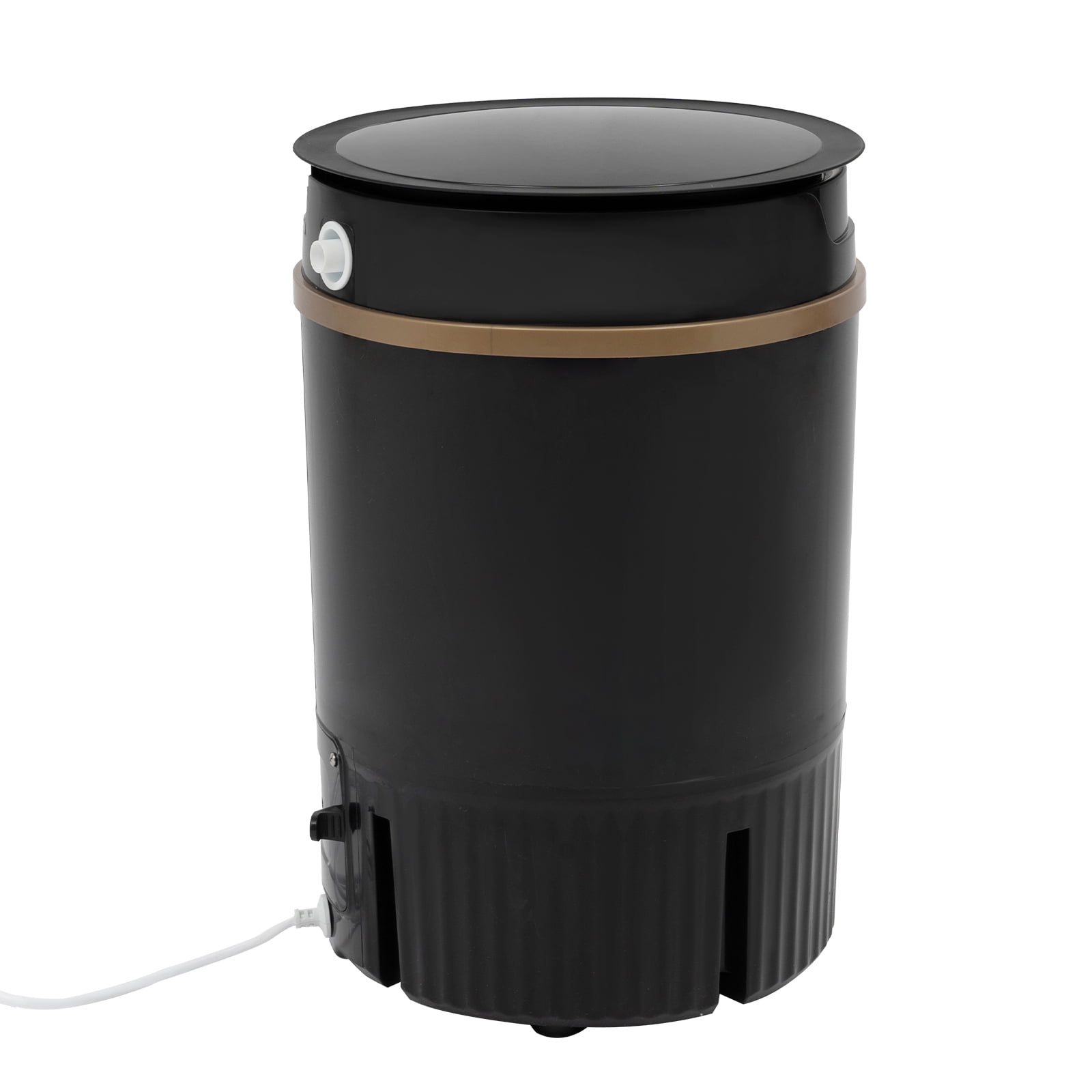 Washing Machine, 1.19 Gal Small Mini Washer with Blue Light, 260W High Efficiency Spin Dryer, Durable PP Construction, for Baby Clothes Socks