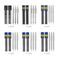 thumbnail image 4 of Full Metal Mechanical Pencil Set 0.3 0.5 0.7 0.9 1.3 2.0mm HB Automatic Pencil With Leads for Art Drawing Writing Sketchin, 4 of 7
