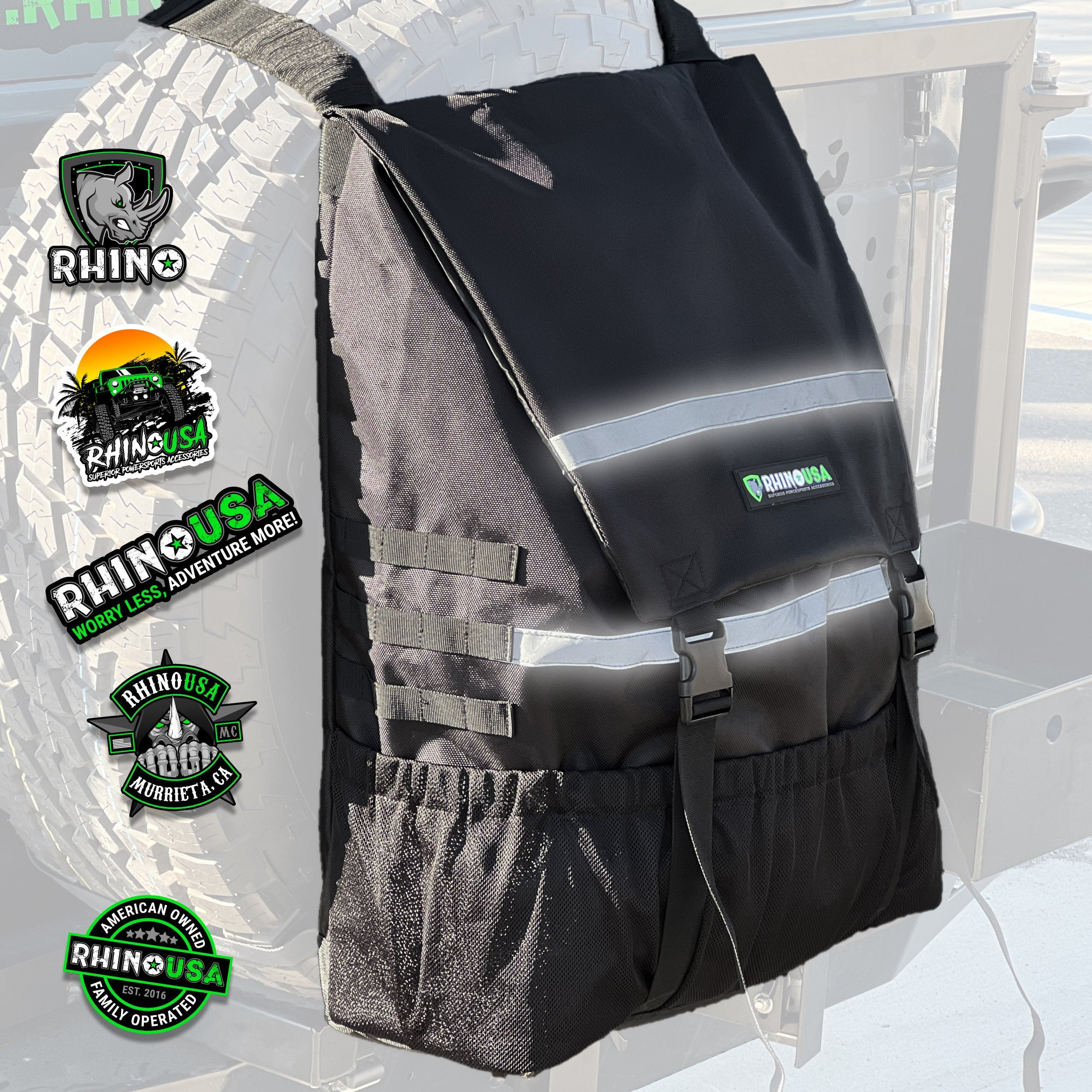 Rhino USA Spare Tire Trash Bag (Fits up to 40" Tire) Ultimate