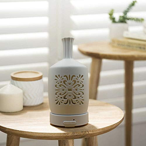 Stone Diffuser, Hand-Crafted Ultrasonic Quiet Vitruvi-like Essential ...