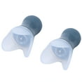 thumbnail image 1 of Bouchon d'Oreille à Réduction de Pression, Bouchon d'Oreille en Silicone Réutilisable Étanche Anti-Allergique à Réduction de Bruit avec Bouteille Scellée Noire pour la Natation, le Sommeil et le Vol, Bouchon d'Oreille Gris, 1 of 8