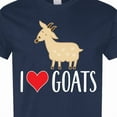 thumbnail image 4 of Inktastic Goat Cute I Love Goats Farm Animal T-Shirt, 4 of 5