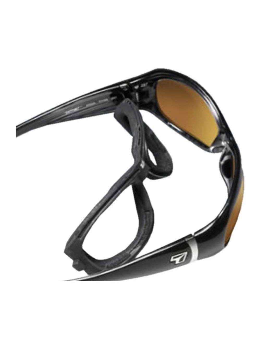 Viento AirShield Sunglasses,Glossy Black Frame,SharpVIew Gray Lens,S-M 150 - image 3 of 4