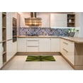 thumbnail image 5 of Ahgly Company Indoor Rectangle Patterned Olive Green Area Rugs, 5' x 8', 5 of 6