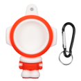 thumbnail image 3 of OUSITAID Etui de Protection en Silicone Lavable Forme de Support de Protection Anti-Rayures Astronaute avec Porte-Clés pour Localisateur IOS Rouge + Blanc, 3 of 8