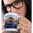 thumbnail image 2 of 3drose, St. Michaels Mount at Dawn, Marazion, Cornwall, England, 11oz Mug, 2 of 6