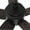 Wooden/Walnut/Black, variant on 52" 5-Blade Low Profile DC Modern Ceiling Fan with Dimmable LED Light and Remote Control