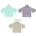 thumbnail image 3 of Green Tea Women's Quilted Long Sleeve Pullover Top, 3 of 3