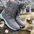 thumbnail image 6 of Earlde Men Women Snow Boots Comfortable Faux Fur Full Lined, 6 of 7