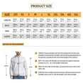 thumbnail image 5 of Suhoaziia Men Hoodies with Zipper Classic US Flag Graphic Print Tracksuit Fall Long Sleeve Casual Daily Life Sweatshirt with Pocket Size 4XL, 5 of 5
