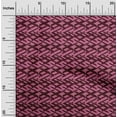 thumbnail image 2 of oneOone Polyester Lycra Pink Fabric Geometric Sewing Material Print Fabric By The Yard 56 Inch Wide, 2 of 4