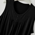 thumbnail image 7 of yillto Women's Sleeveless Pajamas Top Casual Sleepwear Soft Comfy Pjs Tank Tee Loungewear for Summer, 7 of 7