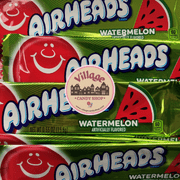 Watermelon Airheads Candy Full Size Bars - 10 Count