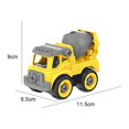 thumbnail image 2 of Car Children‘s Simulation Engineering Vehicle Green Disassembly And Assembly Sanitation Vehicle Boy Model Toy Car Screw Combination Gifts, 2 of 9