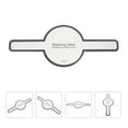 thumbnail image 2 of 1Pc Multi-function Dough Rolling Mat Kitchen Bread Baking Mat with Long Handles, 2 of 9