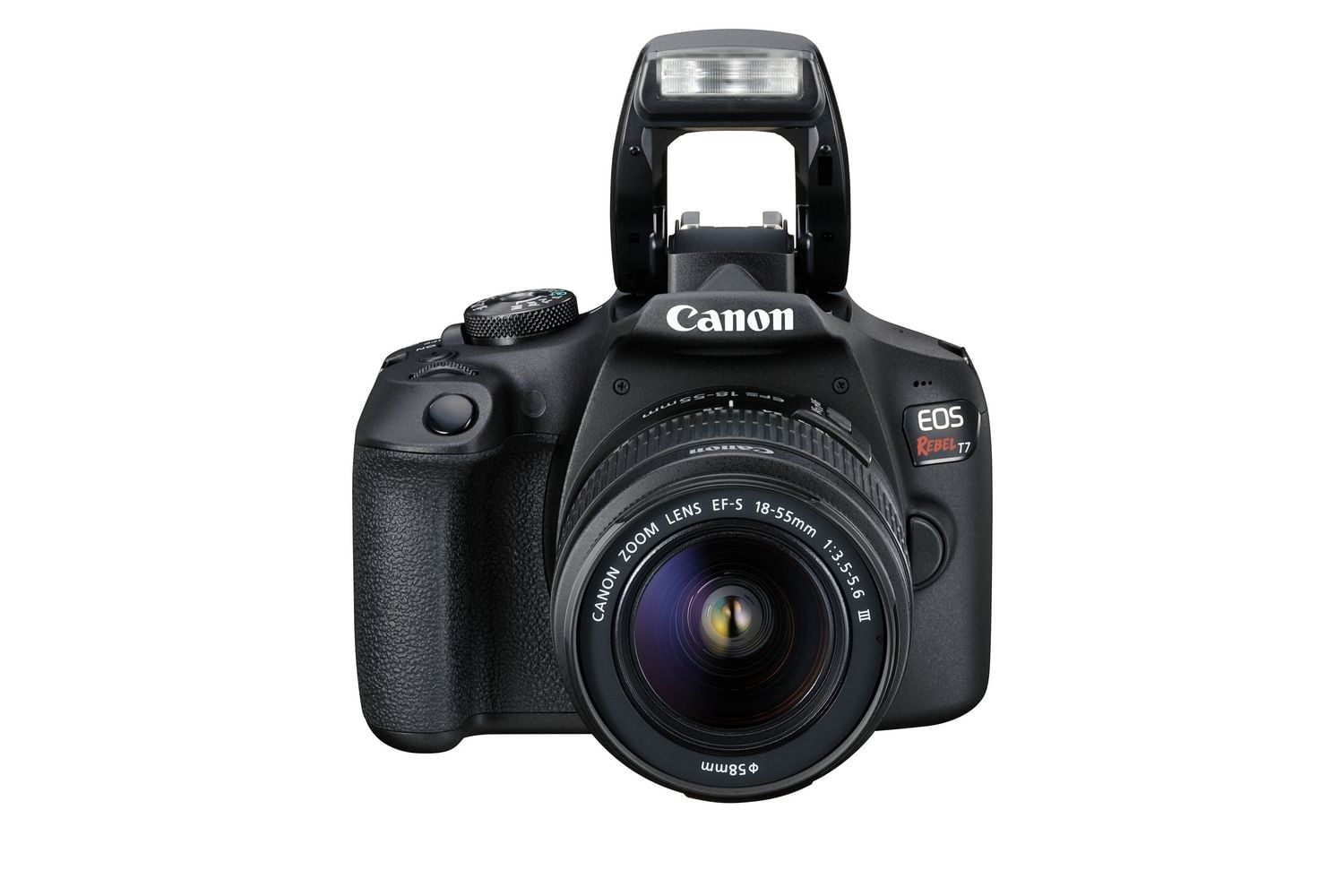 Canon EOS REBEL T7 18-55mm f/3.5-5.6 III Camera