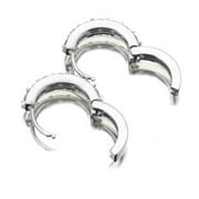 DPTALR Sterling Silver Rhinestones Hoop Diamond Stud Earrings for Women