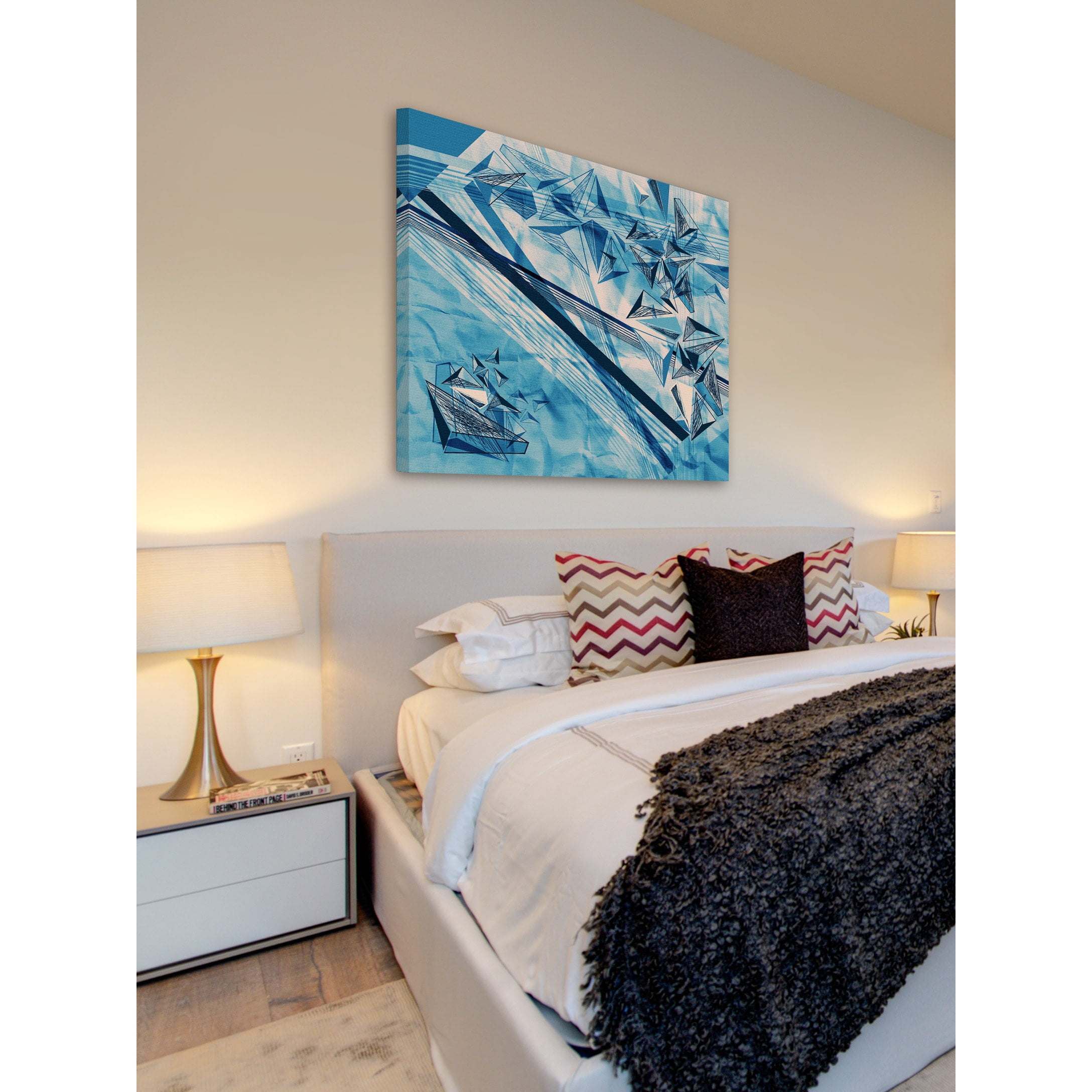 Marmont Hill - "Hidden Stars" Painting Print on Wrapped Canvas