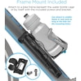 thumbnail image 5 of Aduro Sport Bicycle High Pressure Frame Pump Easily Mounts to Most Bikes Fast Inflating Technology Works with Presta and Schrader valves, 5 of 7