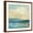 Brown Frame, variant on Art.com Sunset Beach I Art Print by Silvia Vassileva, 30" x 30"