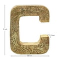 thumbnail image 3 of Handmade Eco-Friendly Wall Décor "C" Alphabet Letter Block, 3 of 5