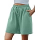 thumbnail image 1 of Bermudas Quenteen Loose Green para mujer, talla grande, 1 of 6
