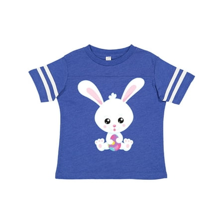 

Inktastic Easter Bunny Little Bunny Dotted Easter Egg Gift Toddler Boy or Toddler Girl T-Shirt