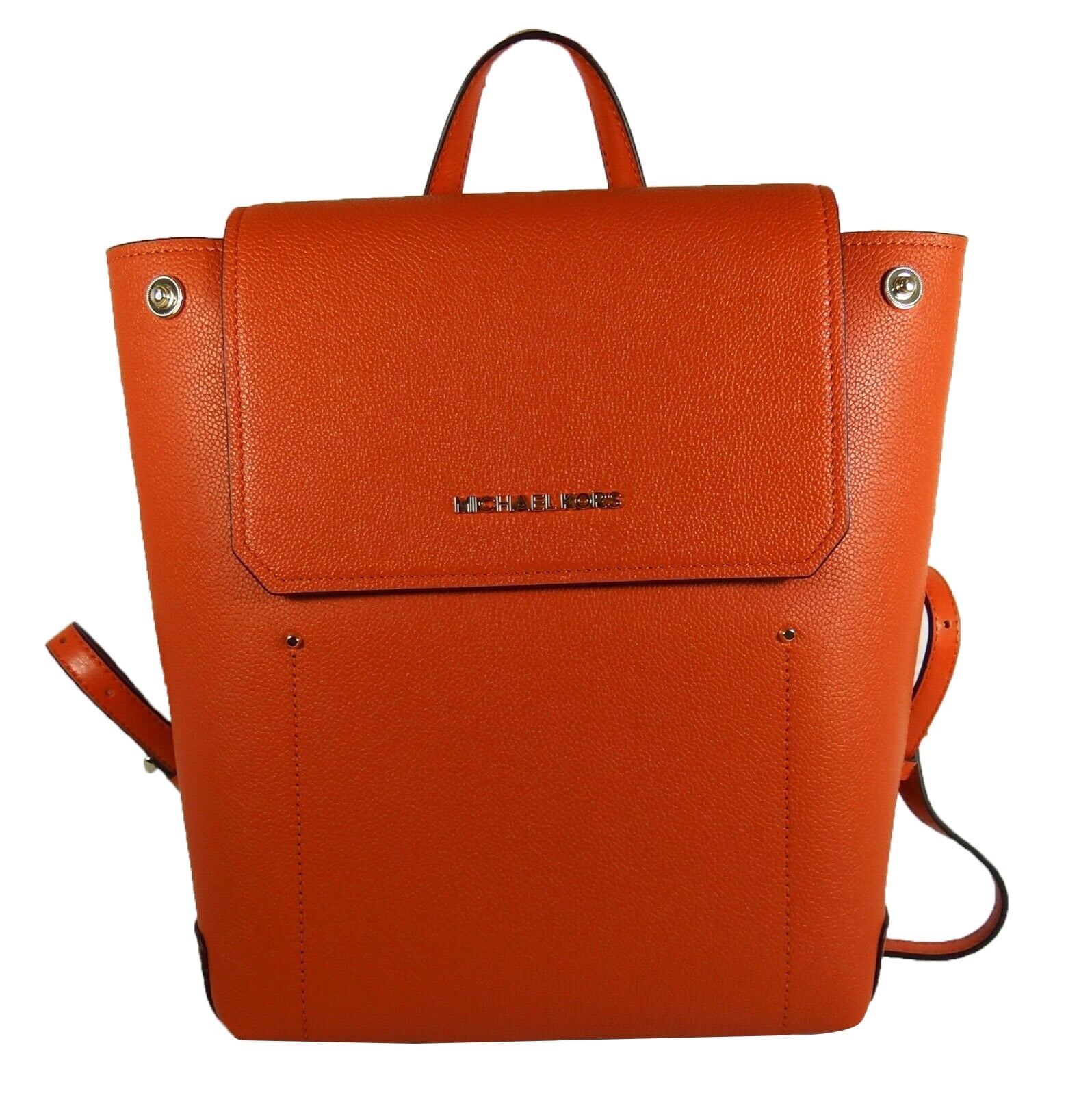 michael kors hayes medium leather backpack bag