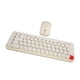 thumbnail image 1 of Combo De Mouse Y Teclado, Conexión Inalámbrica 2.4G Mini Portátil Dot Keycap Teclado Inalámbrico Mouse Combo Retro Lindo Para El Hogar ANGGREK Beige, 1 of 8