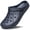 Navy Blue, variant on Unisex Garden Clogs Shoes Slip on Beach for Men and Women Sandals Beach Water Shoes All Black Size 6 Women/4 Men