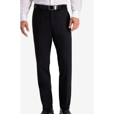 Kenneth Cole Mens Dress Pants 34X29 Slim-Fit Flex Stretch Black 34