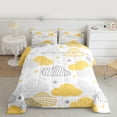 thumbnail image 2 of Feelyou Cloud Stars Queen Comforter Set, Teen Kid Boy Girl Bedding Comforter Set, 3pcs, 2 of 8