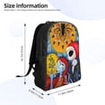 thumbnail image 2 of Nightmare Before Noël Sacs à Dos pour Enfants Sac d'École Sac à Dos Décontracté pour Voyage Randonnée, 2 of 5