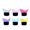 Random Color, variant on jiaroswwei Eyeliner Stencils ABS Anti-crack Durable Portable Crescent Reusable Curled Suitable for All Eyeshape Eyeliner Baffle Makeup Tools