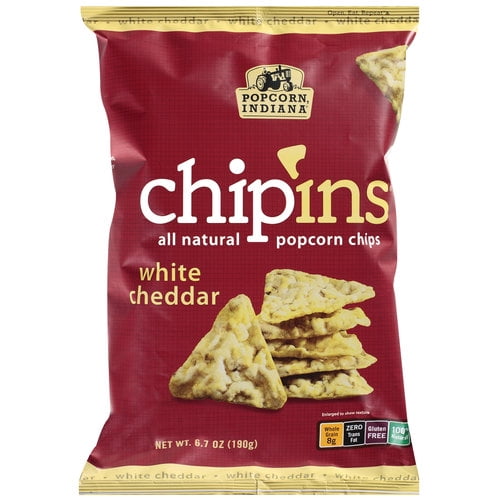 Popcorn Indiana Chip'ins White Cheddar Popcorn Chips, 6.7 Oz. Walmart