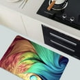 thumbnail image 5 of Diatomaceous Earth Bath Mat,Peacock Feathers Non-Slip Volume Super Absorbent Fast Drying for Bathroom Kitchen Door mat,Eco-Friendly Easy to Clean 16×24Inch (40 * 60cm), 5 of 6