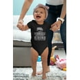 thumbnail image 2 of Old Glory Always Be Yourself Rhino Short Sleeve Graphic Baby One Piece, 2 of 6